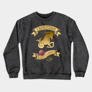 Capricorn December 22 to January 19 Vintage Crewneck Sweatshirt